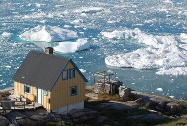 Isberg vid Illulissat, Grönland